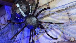 We Built a Giant Spider Out of Paper Mache (and it Way to Realistic)