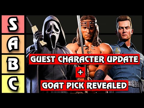 The FINAL Mortal Kombat GUEST CHARACTER Tier List