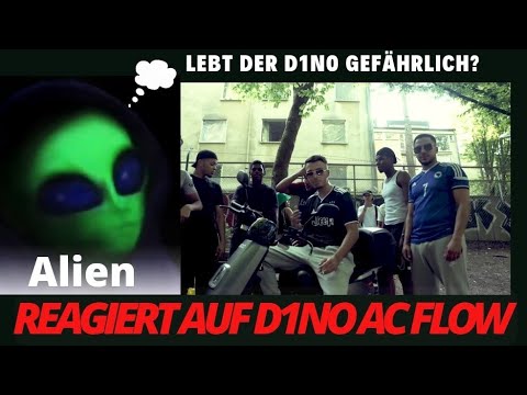 Alien 🛸 reagiert auf D1NO „AC FLOW”