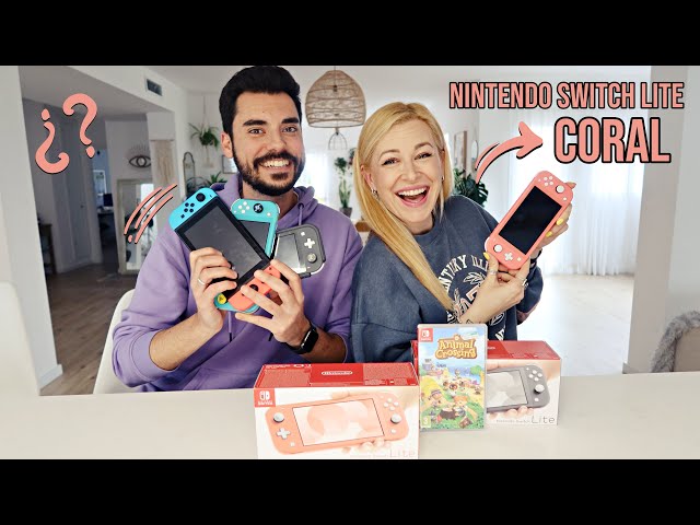 Vídeo relacionado con Nintendo Switch Lite - Consola Coral + Animal Crossing + 12 meses NSO