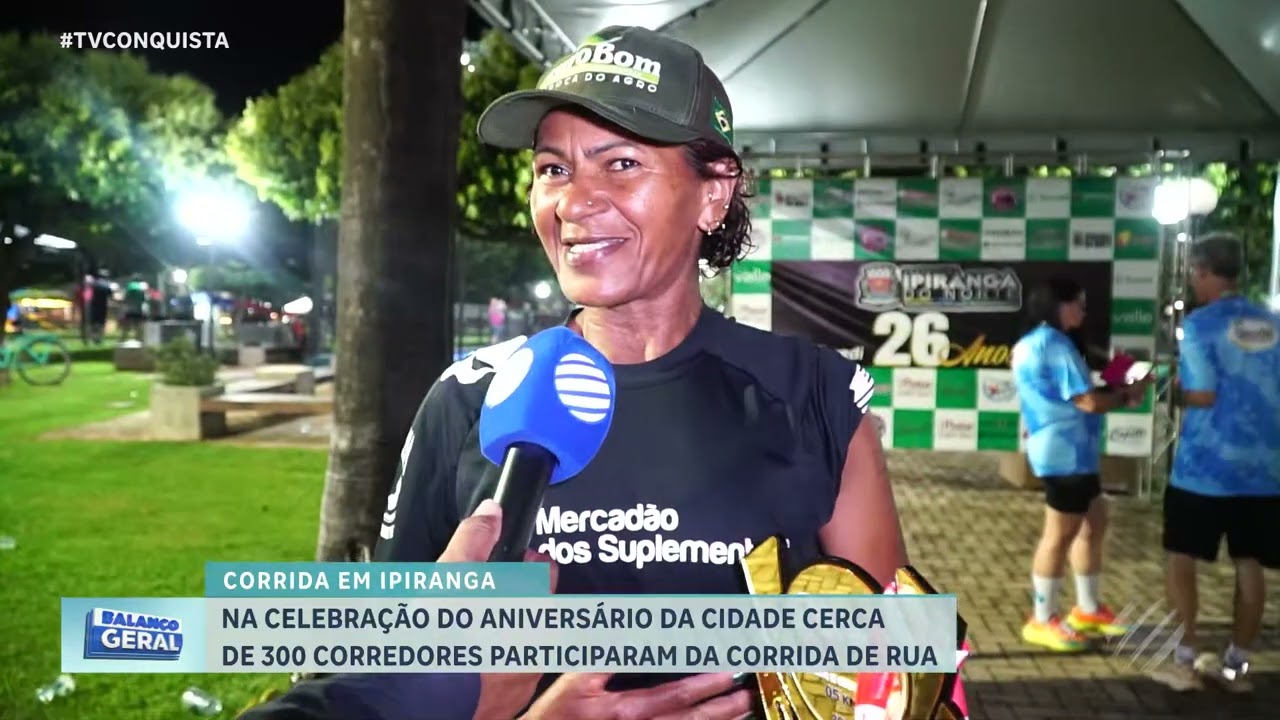 Mais de 300 atletas participam de corrida em Ipiranga do Norte 26 anos