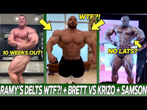 What Is Happening To Big Ramy's DELTS?? + Brett Wilkin Will Compete Against Krizo! + Samson No Lats?