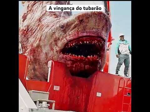 A VINGANÇA DO TUBARÃO GIGANTE #shorts