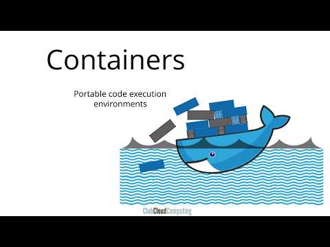 Introduction to containers: a portable code execution environment