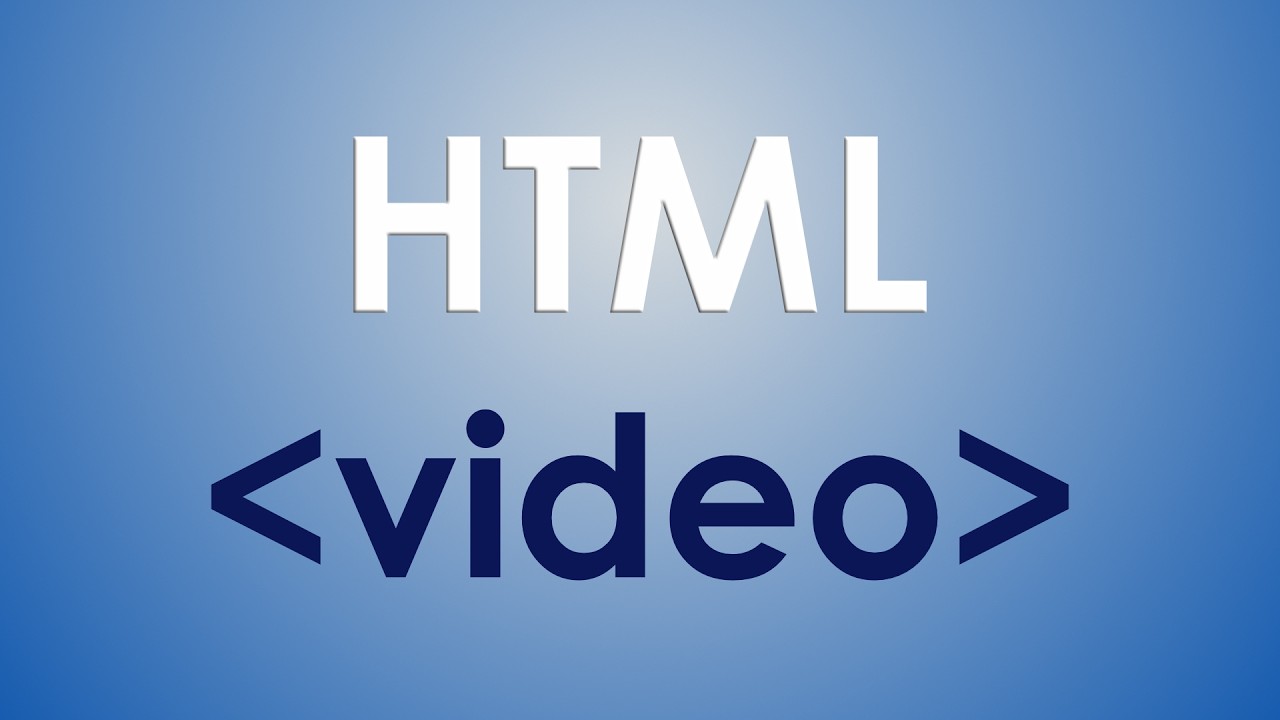 Etiqueta VIDEO de HTML