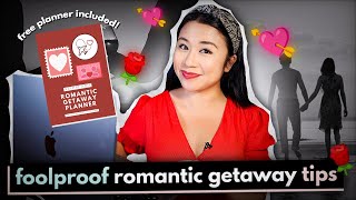 HOW TO PLAN A ROMANTIC TRIP (STEP BY STEP) FOR FIRST TIMERS | Genius Tips for Honeymoons & Getaways!