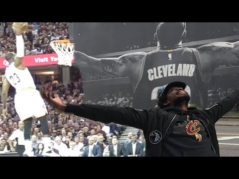 ROASTING CELTICS PLAYERS COURTSIDE AT THE CAVS GAME! 1 MILLION SUBSCRIBER SPECIAL VLOG!!!