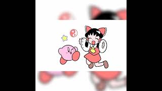 カービィと霊夢のカービィダンス  #shorts