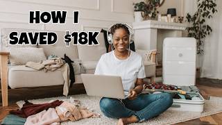 How I Saved $18K Making Less Than $2K a Month