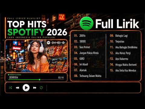 Adrian Khalif - 2001x Lirik Playlist || Lagu POP Viral Terbaru 2026 || Top Hits Spotify Full Album