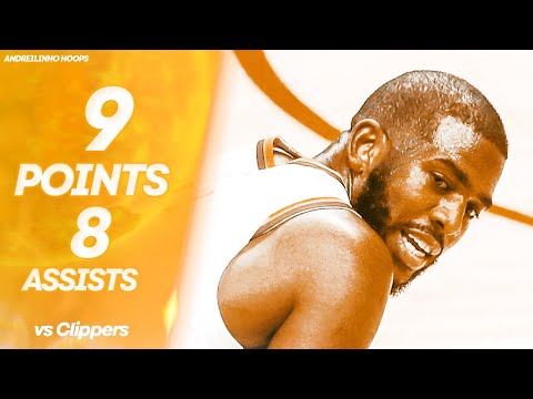 Chris Paul Full Highlights vs Clippers ● 9 Points & 8 Assists ● 13.12.21 ● 1080P 60 FPS