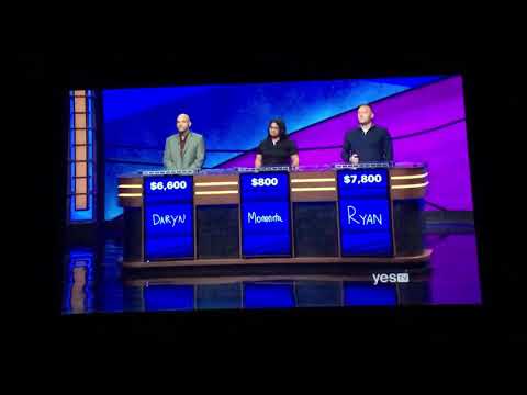 Double Jeopardy, Daryn Firicano Day 3 - 3rd Daily Double (10/21/19)