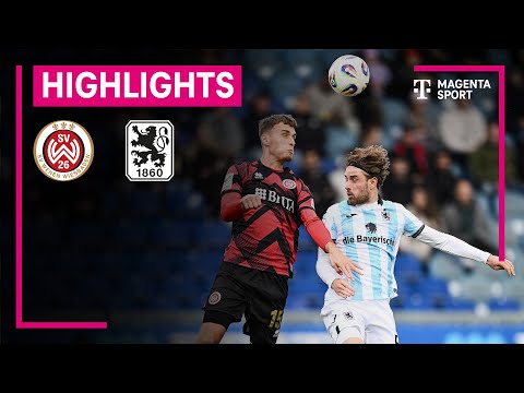 Wehen Wiesbaden - TSV 1860 München | Highlights 3. Liga | MAGENTA SPORT