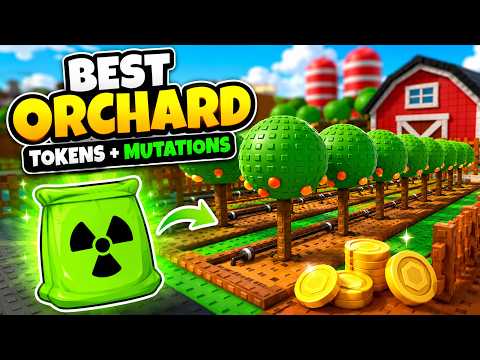 BEST ORCHARD STRATEGY for MUTATIONS and TOKENS in SELL LEMONS Roblox