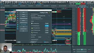 🇺🇸 Educational Trading Session with TTW-TradeFinder Version 3.7 for Bookmap
