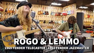 Video thumbnail for Rogo 1969 Fender Telecaster & Lemmo 1963 Fender Jazzmaster at Norman's Rare Guitars by Normans Rare Guitars