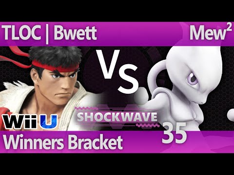 SW 35 Wii U - TLOC | Bwett (Ryu, C Falcon) vs Mew² (MewTwo) - Winners Bracket