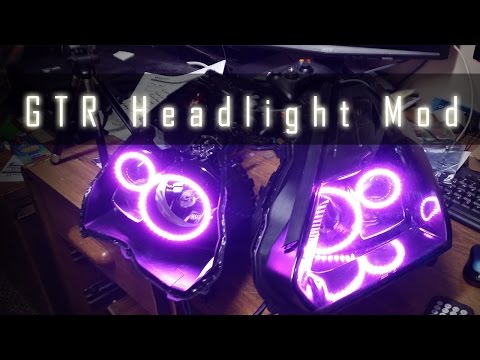 Nissan GTR Headlight HALO Install | Unlimited Exclusive