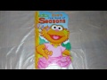 Zoe S First Book Of Seasons Sesame Street Read Aloud Story Book