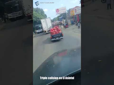 Triple colision en El Asintal
