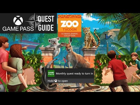 Zoo Tycoon Monthly Xbox Game Pass Quest Guide - Clean Up 12 Animal Poops