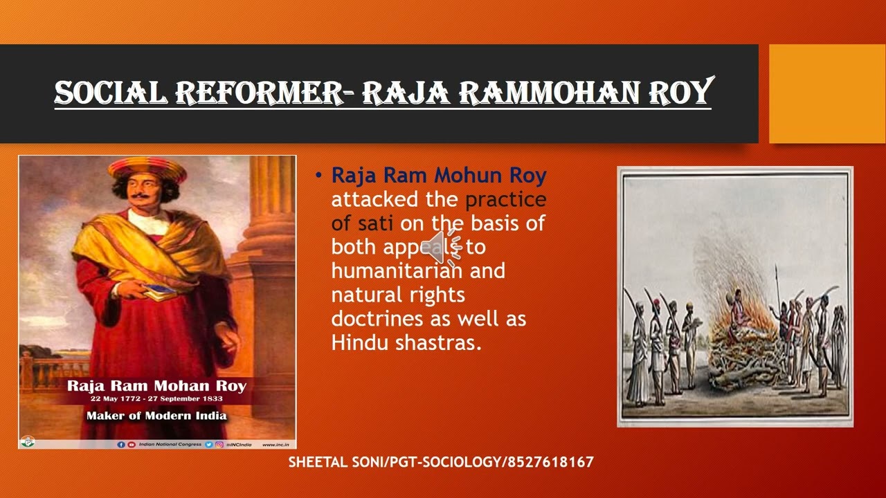 Sociology Class XII Ch 2 Cultural Change Part 1 (Social Reform Movements)
