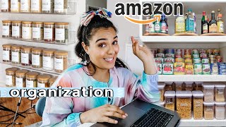 amazon home organization haul! online shopping for our move!