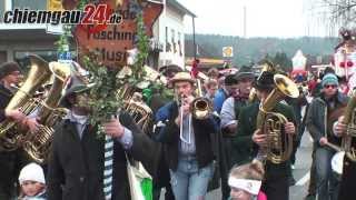 preview picture of video 'Impressionen vom Faschingszug in Waging 2014'