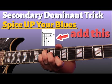 Easy Blues Hack To Secondary Dominant Chords.....