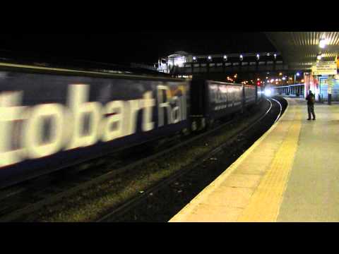 nitevibes;DRS 66305 WITH HORN ! ON 4M36 TESCO AT GLOUCESTER 080213