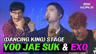 Download lagu [C.C.] The amazing performance of Jaesuk and EXO 🔥Dancing King🔥 #EXO #YOOJAESUK #DANCINGKING mp3