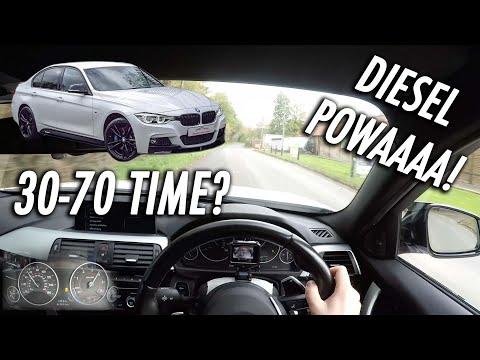 2017 BMW 335D DRIVING POV/REVIEW // THE BEST DIESEL CAR?
