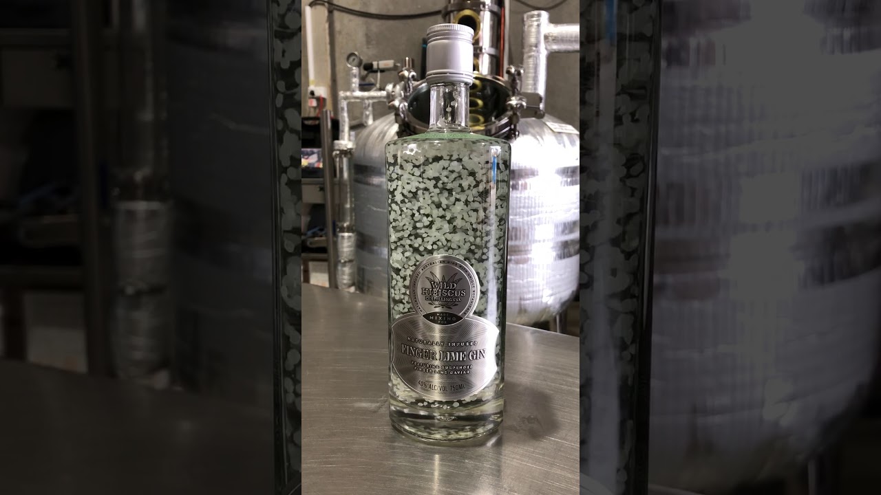 Finger Lime Gin by Wild Hibiscus Distilling Co.