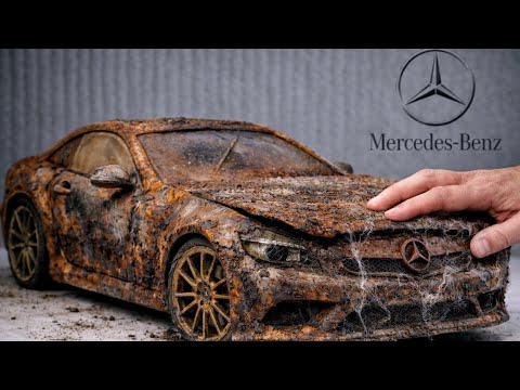 UNBELIEVABLE Transformation! Restoration Abandoned Pagani Zonda F Diecast