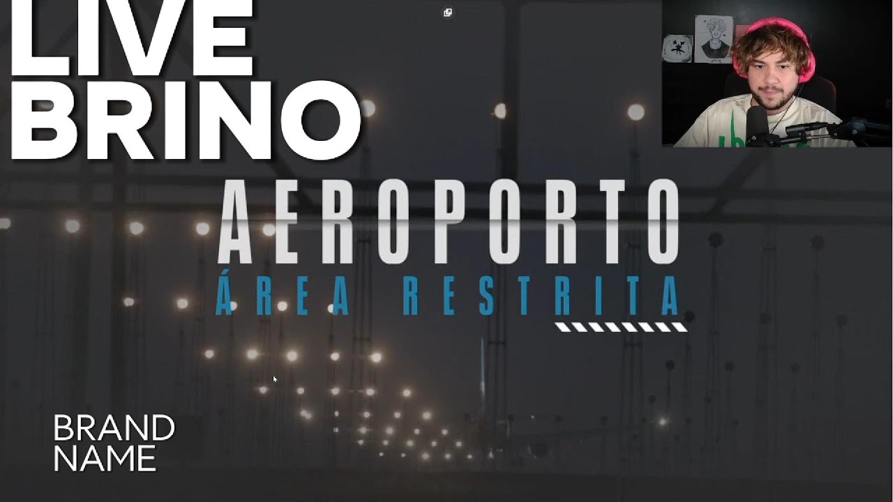 AEROPORTO AREA RESTRISTA REACT BRINO