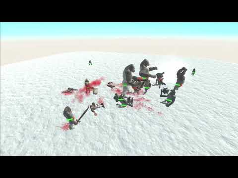 MUTANT PRIMATES FACTION vs ALL FACTIONS!! [ANIMAL REVOLT BATTLE SIMULATOR]