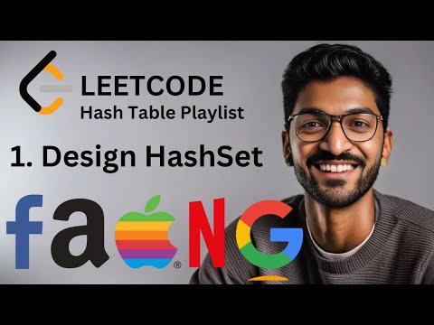 [MUST WATCH] 705. Design HashSet | #1 | Hash Table Playlist #hashtable #leetcode #algorithms