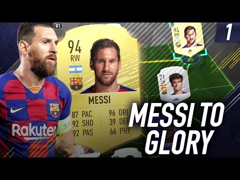 FIFA 20 MESSI TO GLORY #1 - THE START!!