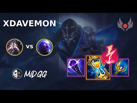 MID.GG: [ xDavemon ] Kassadin MID vs Ryze | NA GRANDMASTER | LOL Season 2025