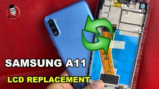 Samsung a11 (A115f) Screen replacement.A11 lcd Replacement