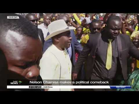 Zimbabwe's Nelson Chamisa makes a political comeback