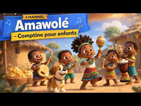 Amawolé – Comptine Congolaise pour Maternelles 🐥 | African Nursery Rhyme