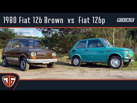 Jan Garbacz: Niezwykły maluch Fiat 126 Brown vs Fiat 126p
