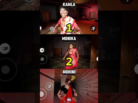 Kamla vs Monika vs Mohini whose Attack Power is Powerful #kamla #monika #mohini #gaming #shorts #yt