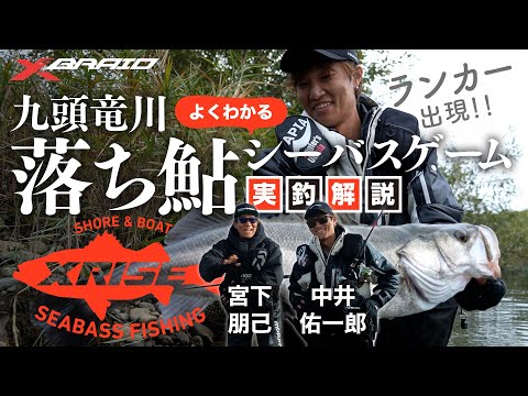 九頭竜川「よくわかる」落ち鮎シーバスゲーム【XRISE vol.1まとめ】