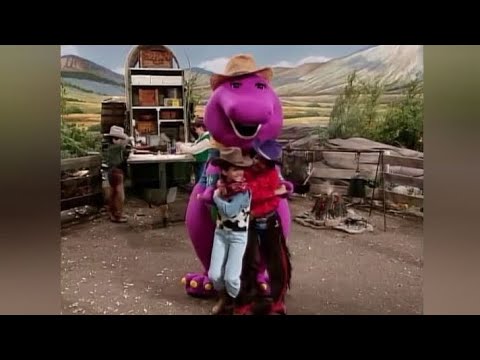 Barney Song : Old Dan Tucker (Howdy Friends !)