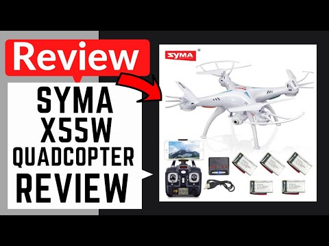 Syma X5SW Quadcopter with WIFI FPV Camera - Full Review Video test, unboxing, footage, and more
