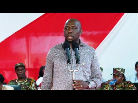 LIVE : CS Murkomen Jukwaa La Usalama, Kisii County.
