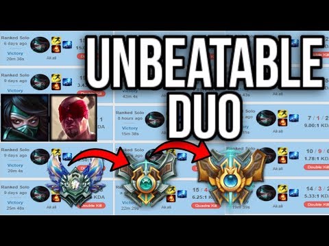 BEST DUO QUEUE CHAMPION COMBO TO CARRY! UNBEATABLE BROKEN MID-GAME DUO COMP - League of Legends
