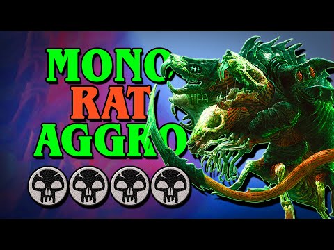 💀🐭💀  KING of AGGRO! RATS BABY!   |   MTG Arena - Standard